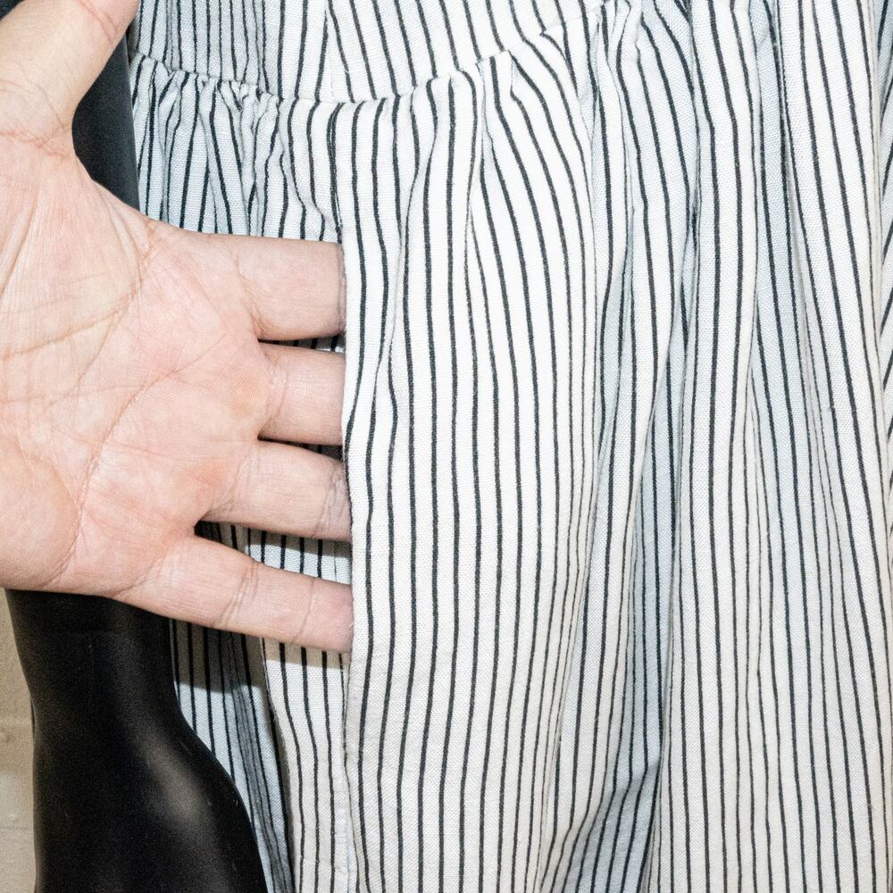 HENRIK VIBSKIV Women's Going on Stripe Dress Linen Viscoze SS16 - Picture 10 of 11